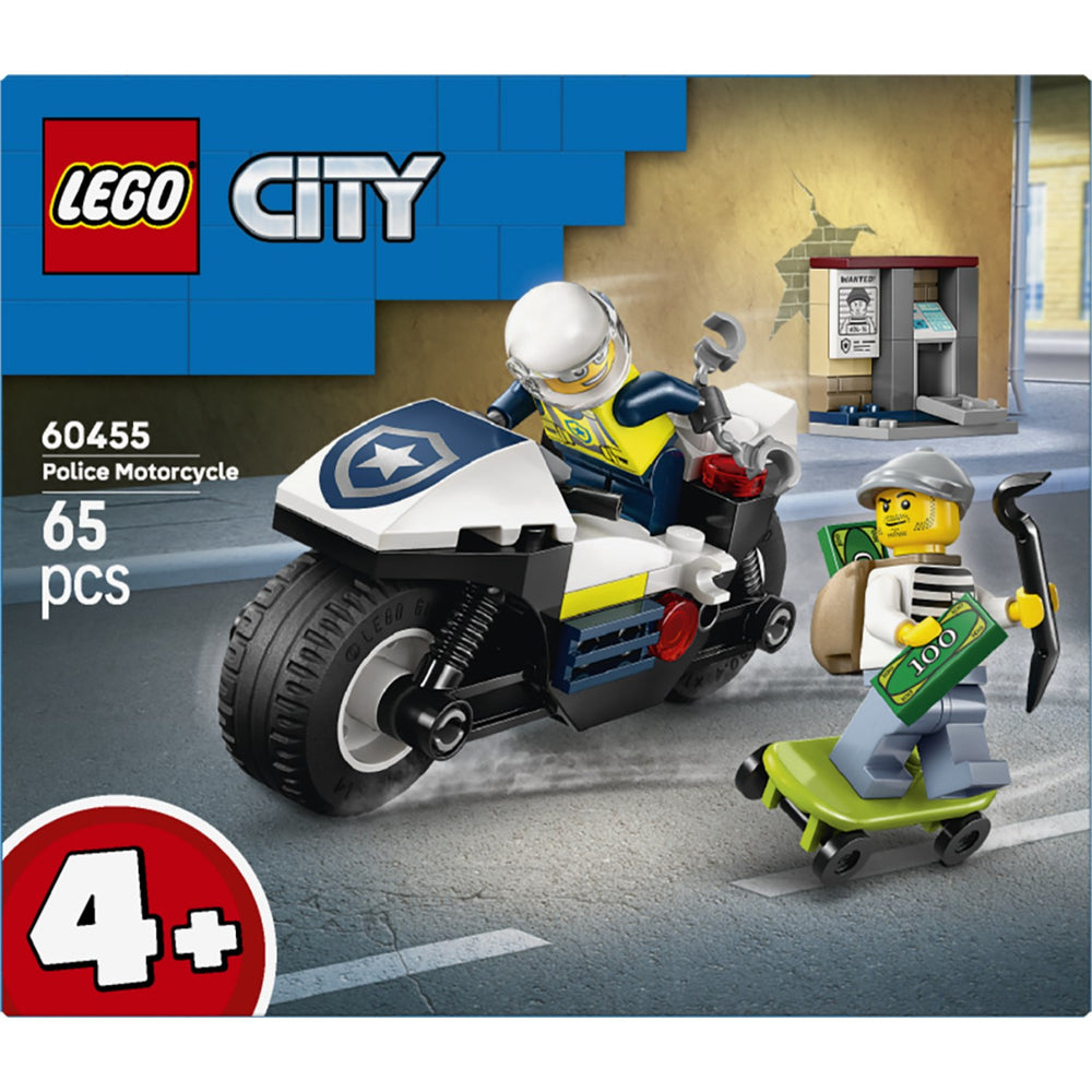 Køb LEGO® City Police - Politimotorcykel På Forbryderjagt 60455