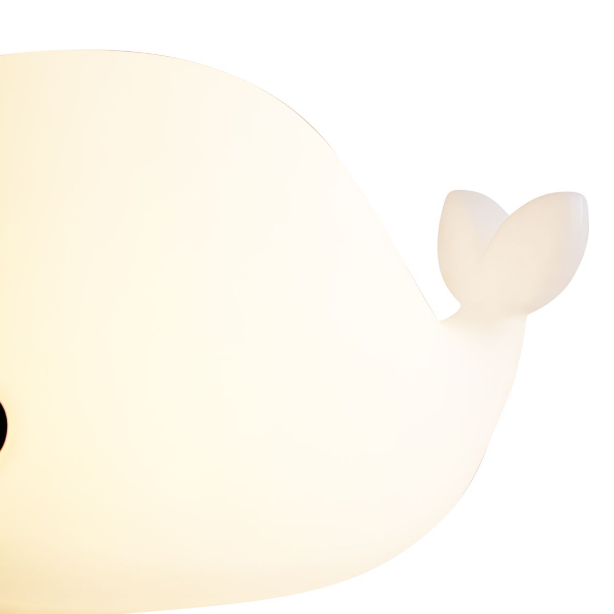 Tafellamp wit 50cm incl. LED dimbaar IP54 oplaadbaar - Baby Whale
