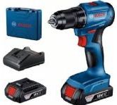 Bosch - GSR 185-LI - Accuboormachine - Blauw - Kunststof - Inclusief 2x Accu en Lader