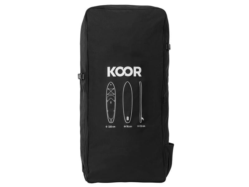 KOOR SUP-Rucksack Praktische Tasche für Ihr Stand-up-Paddling-Board