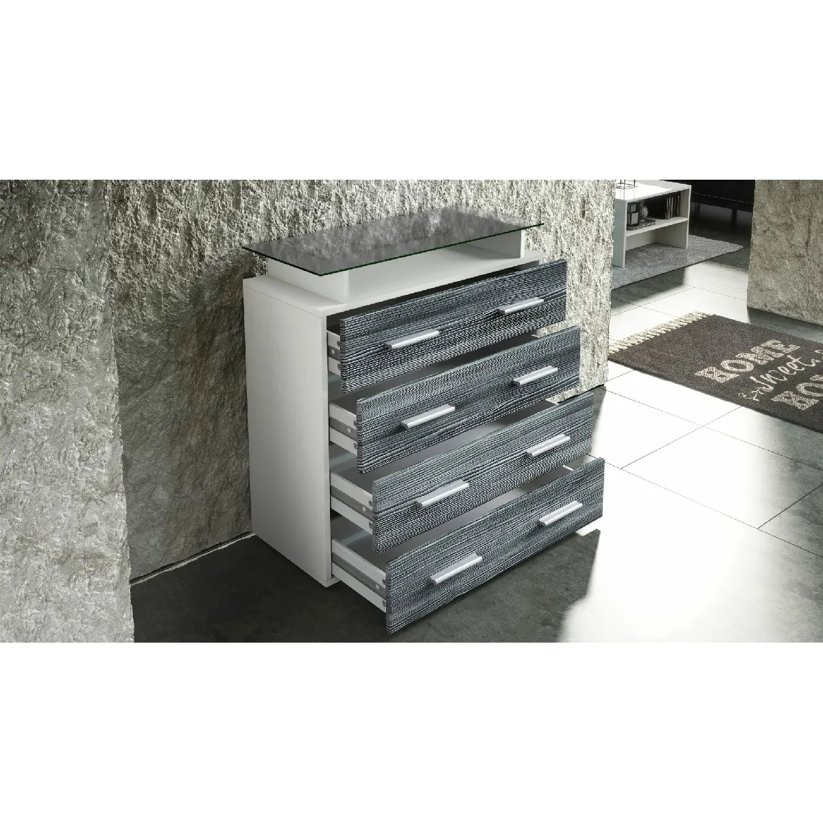 MPC Commode Blanc Mat