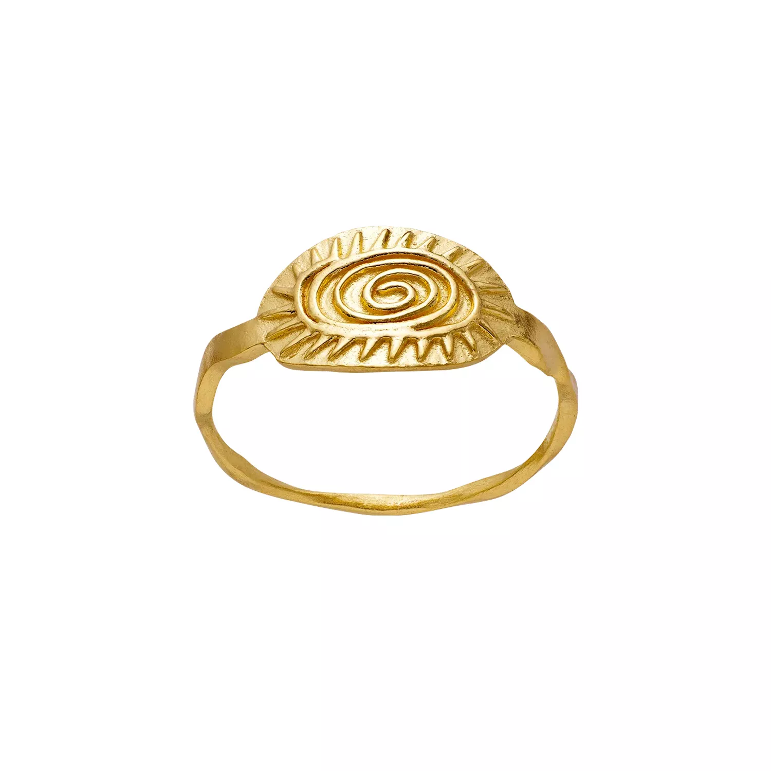 Maanesten Nadja Ring 18 kt. Forgyldt Sølv 4798A