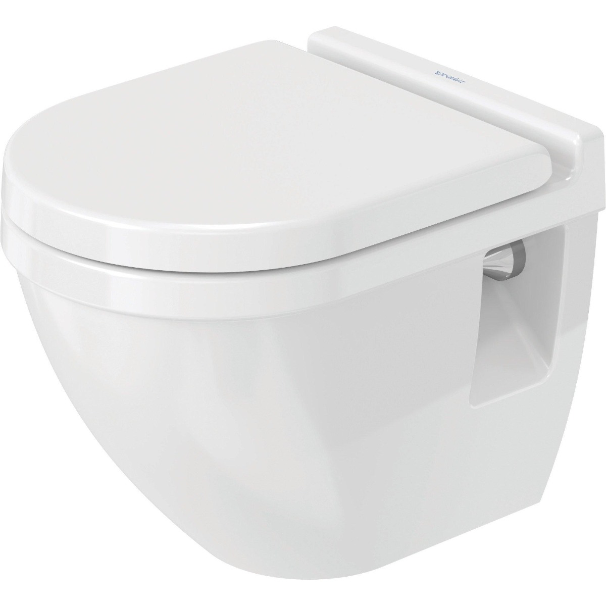 Duravit Starck 3 compact toilet wit glans