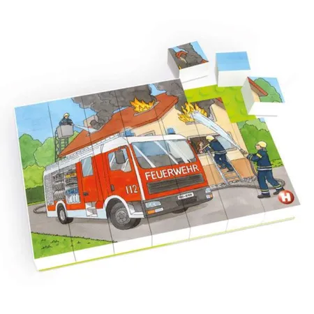 Hubelino Puzzle Feuerwehr Einsatz (35-teilig)