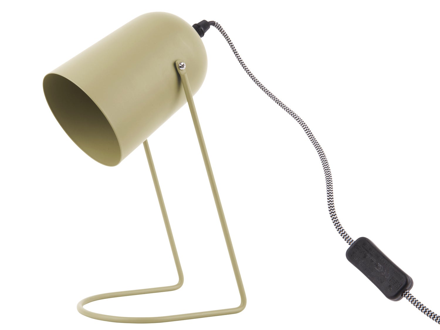 PT Living tafellamp Enchant olijfgroen 18 x 14 x 30 cm