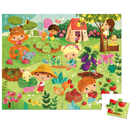 Janod puzzel tuin - 36st