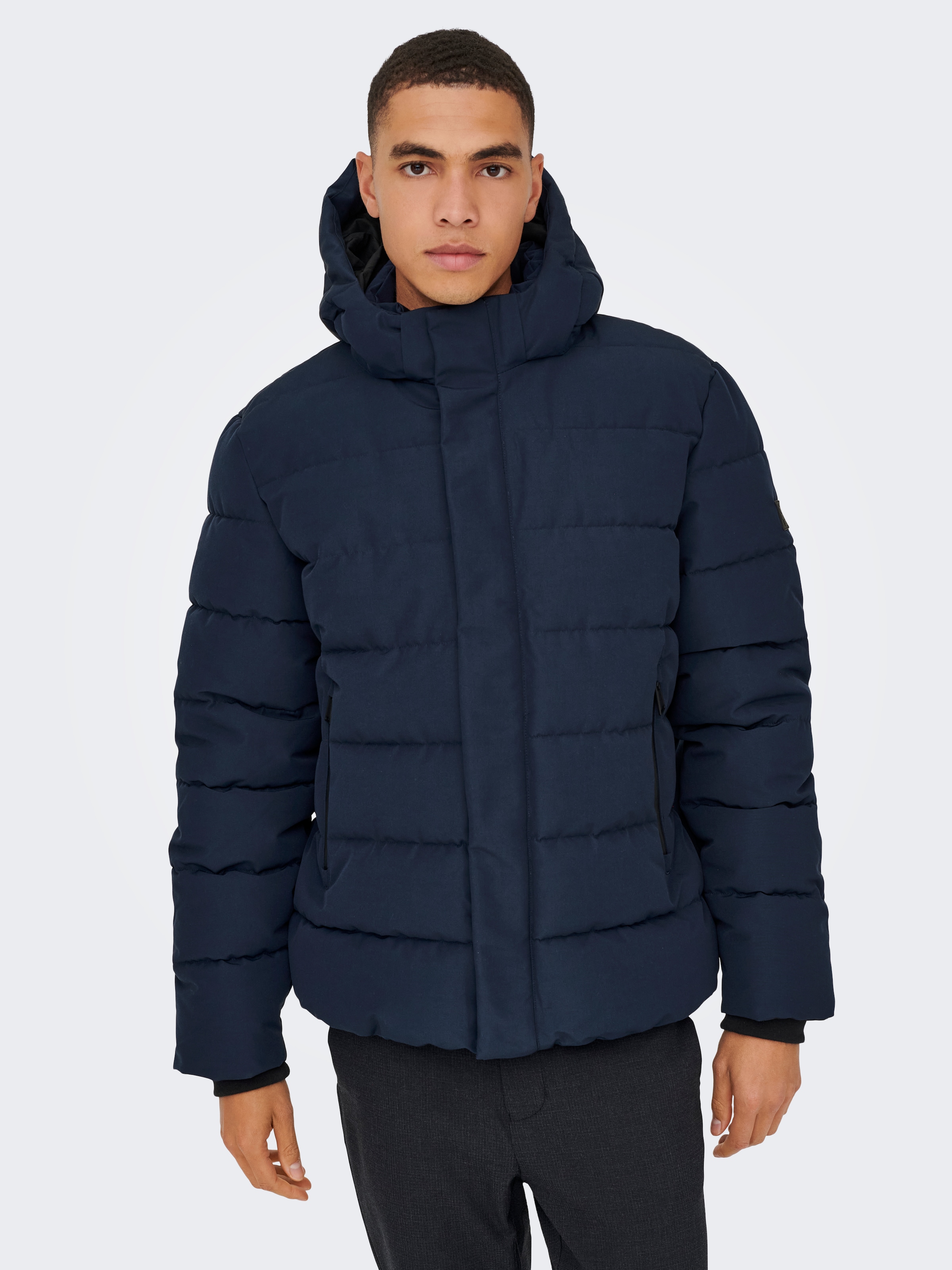 ONLY & SONS Steppjacke »ONSCAYSON PUFFA OTW NOOS« mit Kapuze