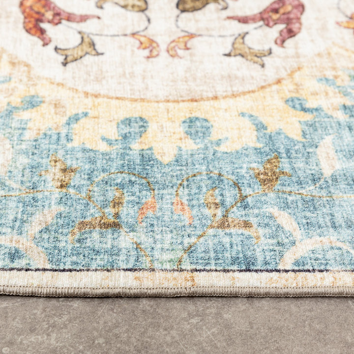 Vintage buitenkleed - Santo Mandala Lichtblauw