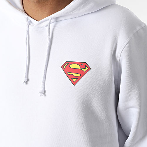Sweat Capuche Logo Blanc