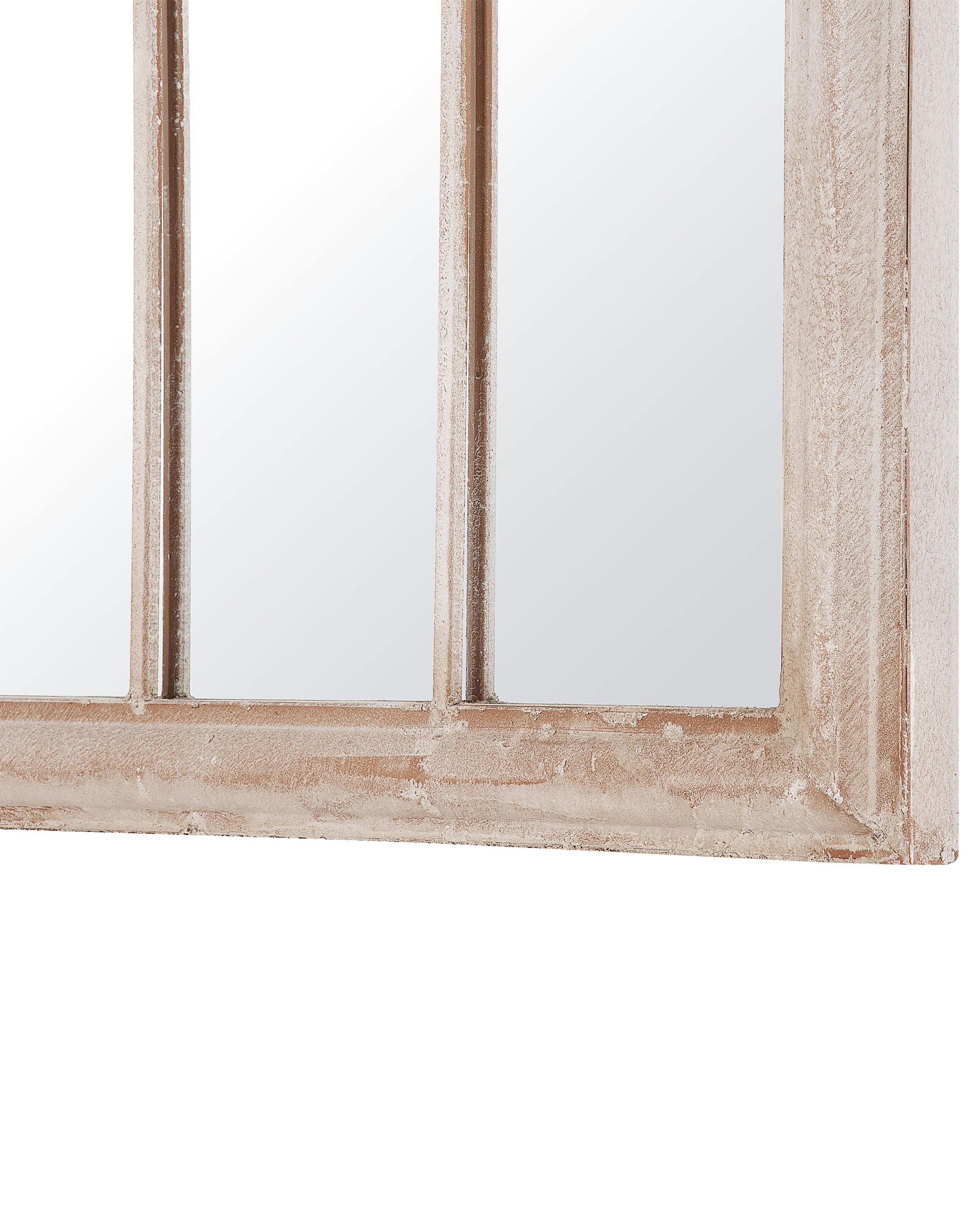 Wandspiegel EMBRY 69 cm 88 cm Metaal Beige