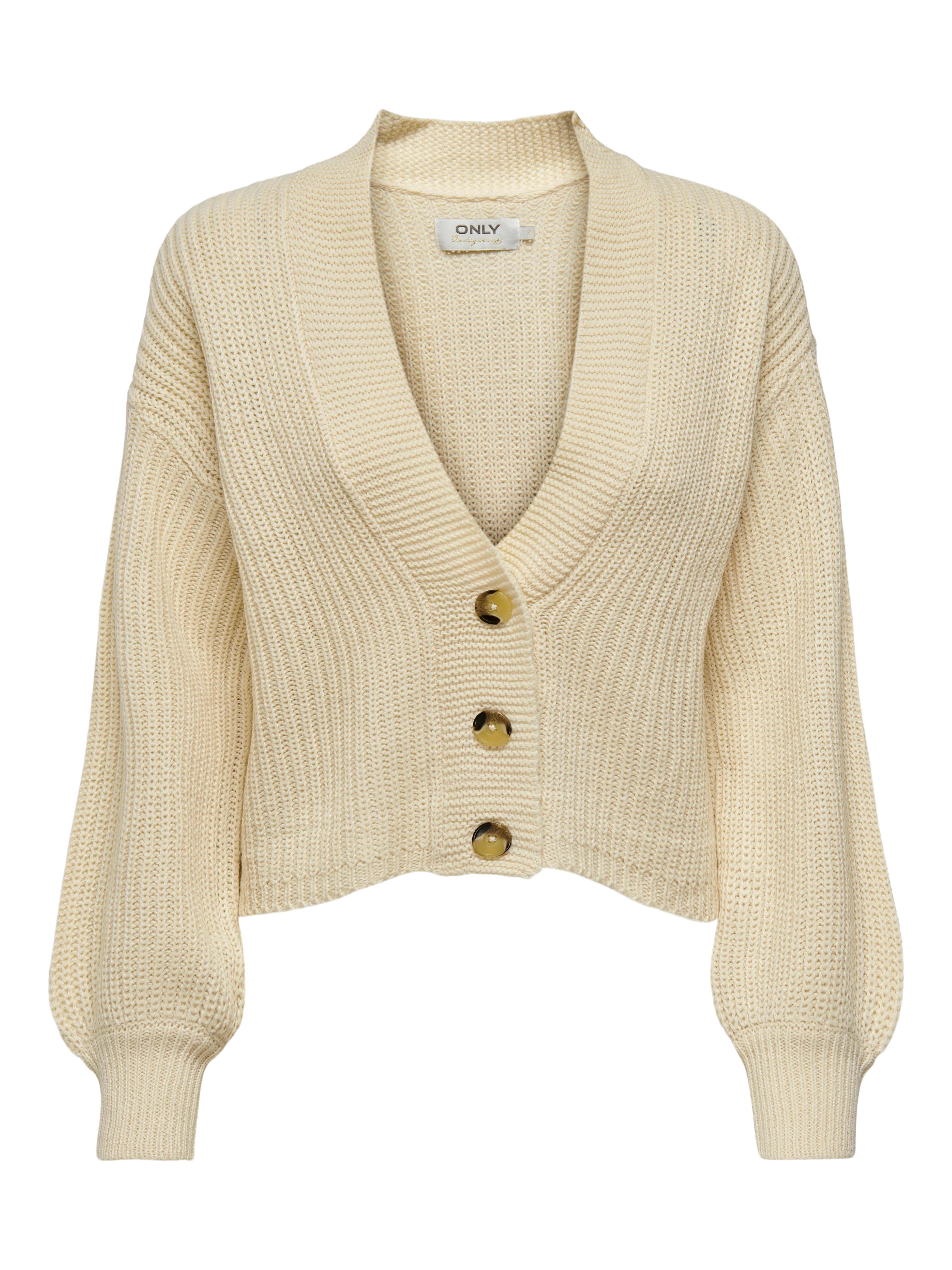 ONLKAROL Strickjacke Oatmeal