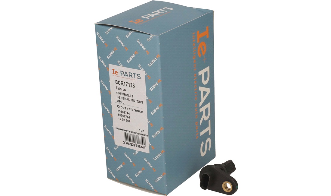 Impulsensor, krumtapaksel