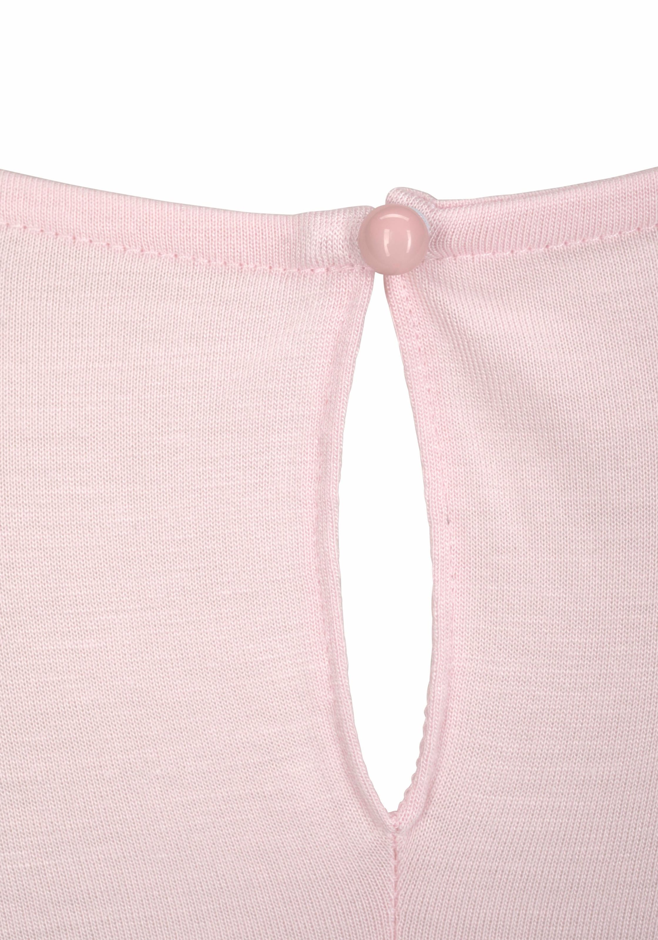 LASCANA T-Shirt mit verlängertem Rückenteil, Kurzarmshirt, Longshirt, Basic