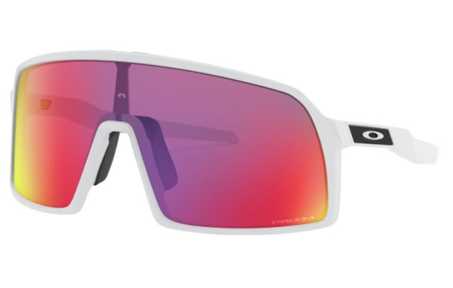 Oakley Sutro S Cykelbriller - Mat Hvid - Prizm Road