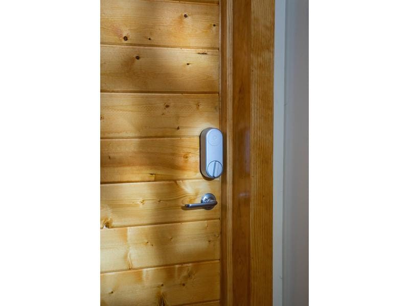 Yale Linus Smart Lock EU Silber Smart Türschloss für 17 mm EURO Schlosszylinder