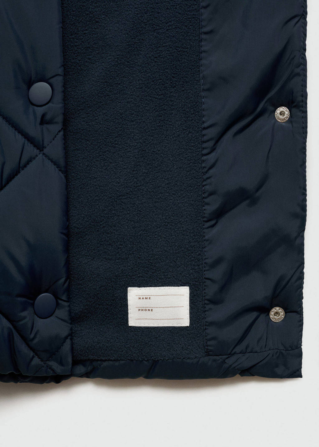 Mango Kids bodywarmer donkerblauw