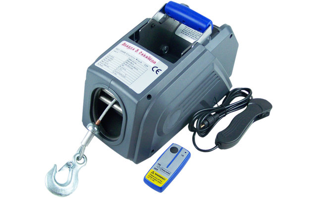 Pkw-Seilwinde mit Fernbedienung 12 V
