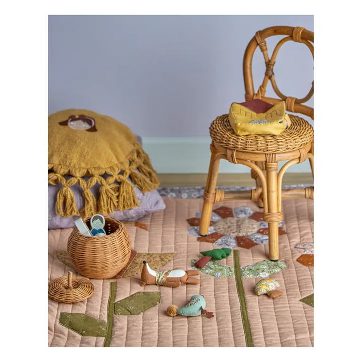 Bloomingville Mini Maison en lin et ses accessoires