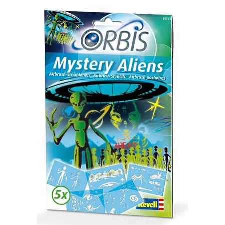 Orbis Schablonen-Set Mystery Aliens
