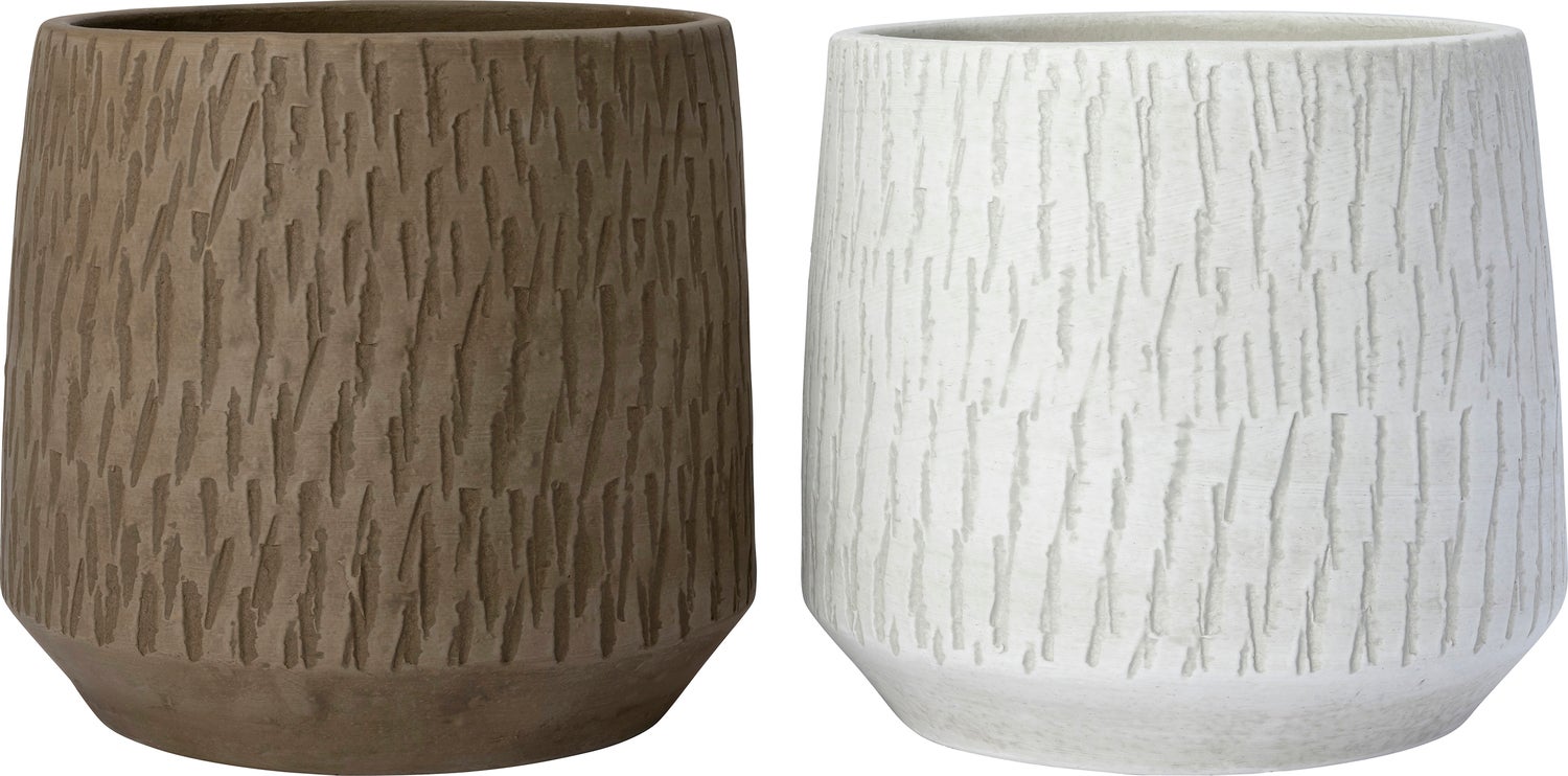 Intratuin bloempot Niamh crème D 16 H 14 cm