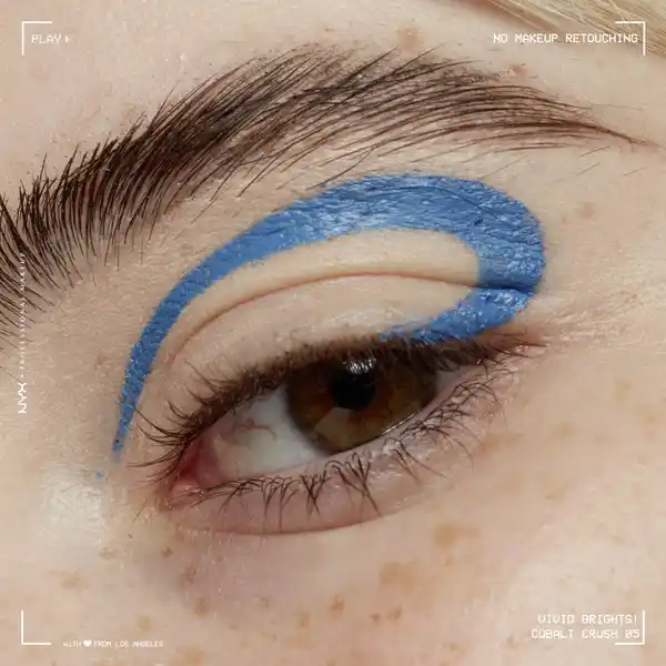 Vivid Bright Liquid Liner Cyan Simp