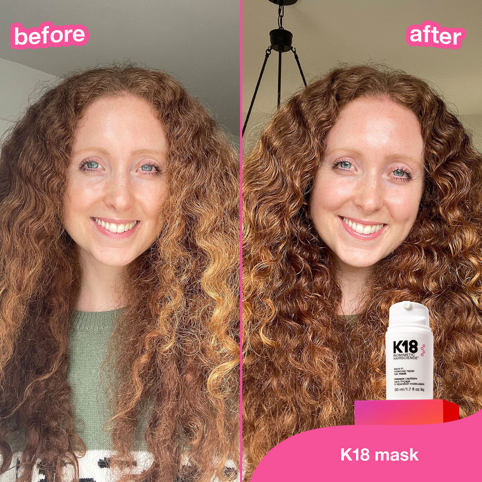 Masque sans rinçage à réparation moléculaire 50 ml