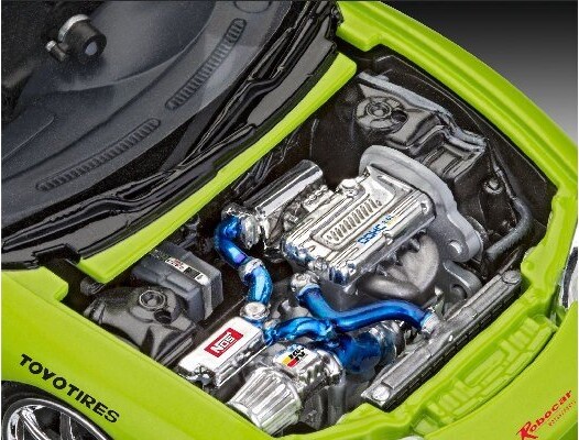 Revell - Fast & Furious Brians Mitsubishi Eclipse Bil Byggesæt - 1:25 - Level 3 - 07691