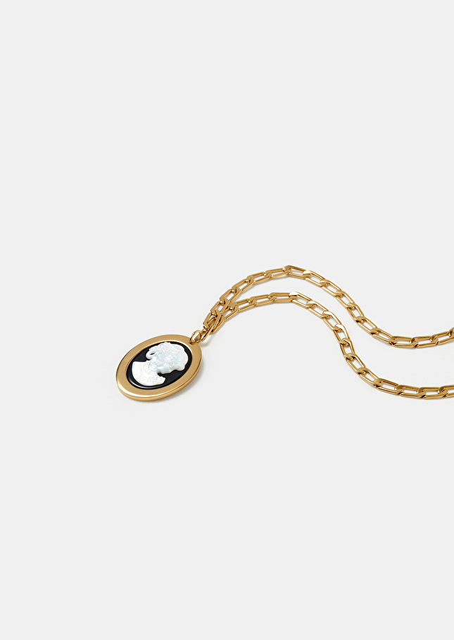 Collier Nayadoré avec pendentif camé