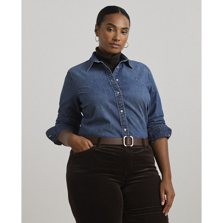 Lauren Ralph Lauren 2X1 DENIM-SHIRT Harvest wash