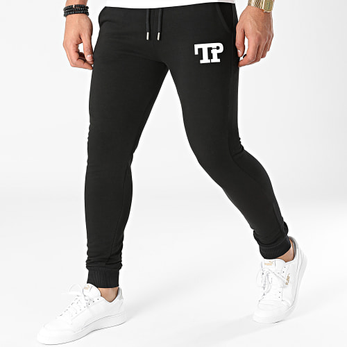 Pantalon Jogging Logo Noir Blanc