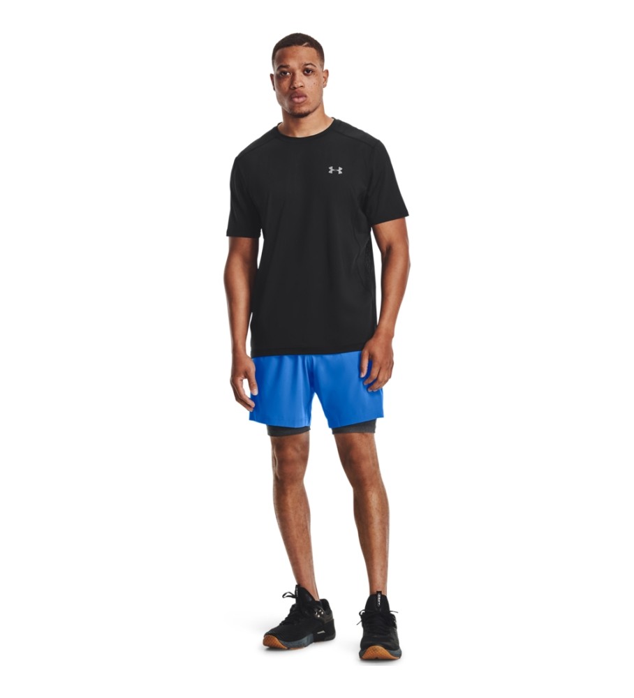 Calção de compressão Under Armour HeatGear Armour - Cinza