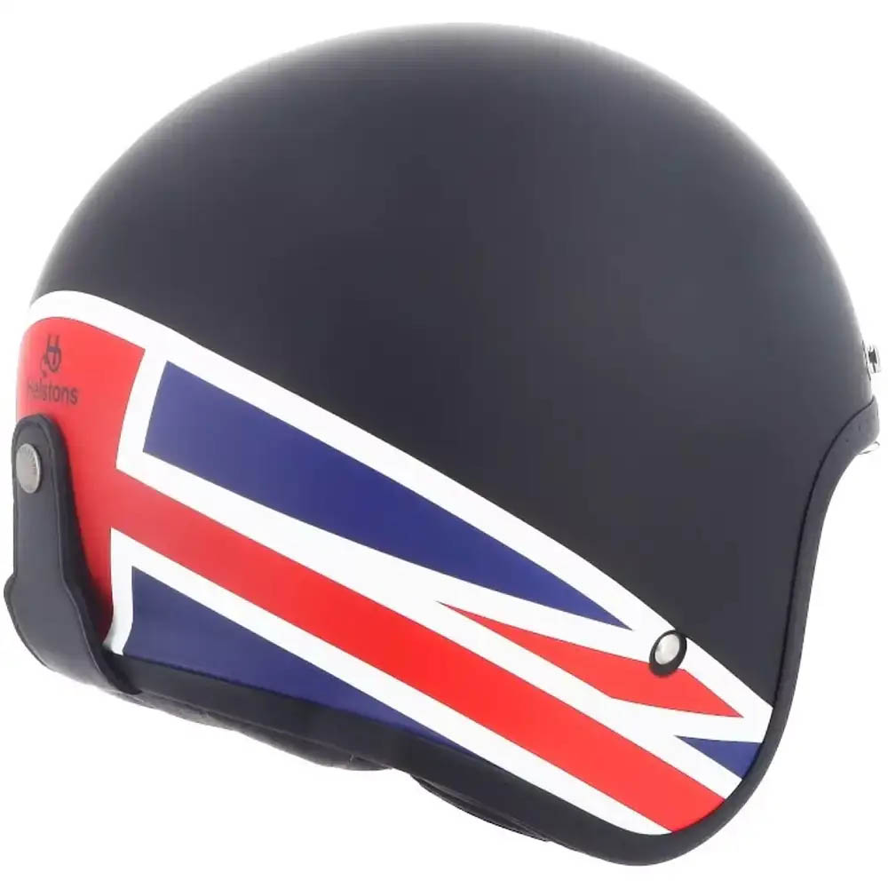 Helstons - Casque Union Jack Noir / Blanc / Bleu / Rouge