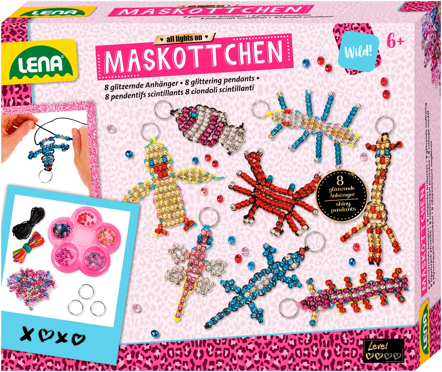 Lena® Kreativset »Maskottchen, gross«