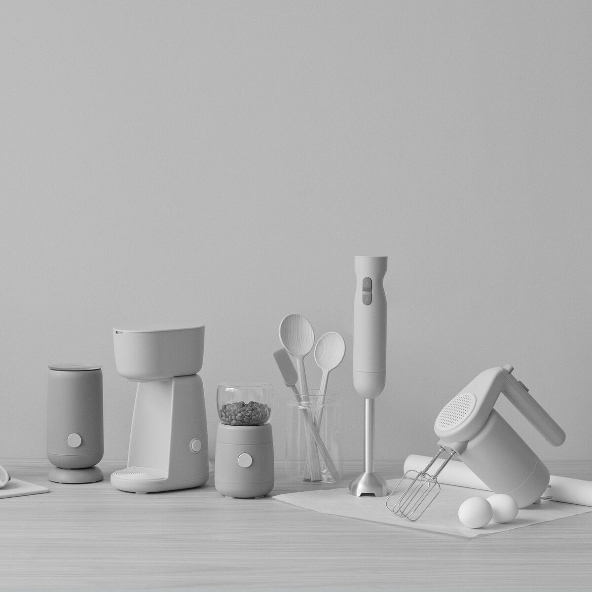 Foodie Stavmikser, White