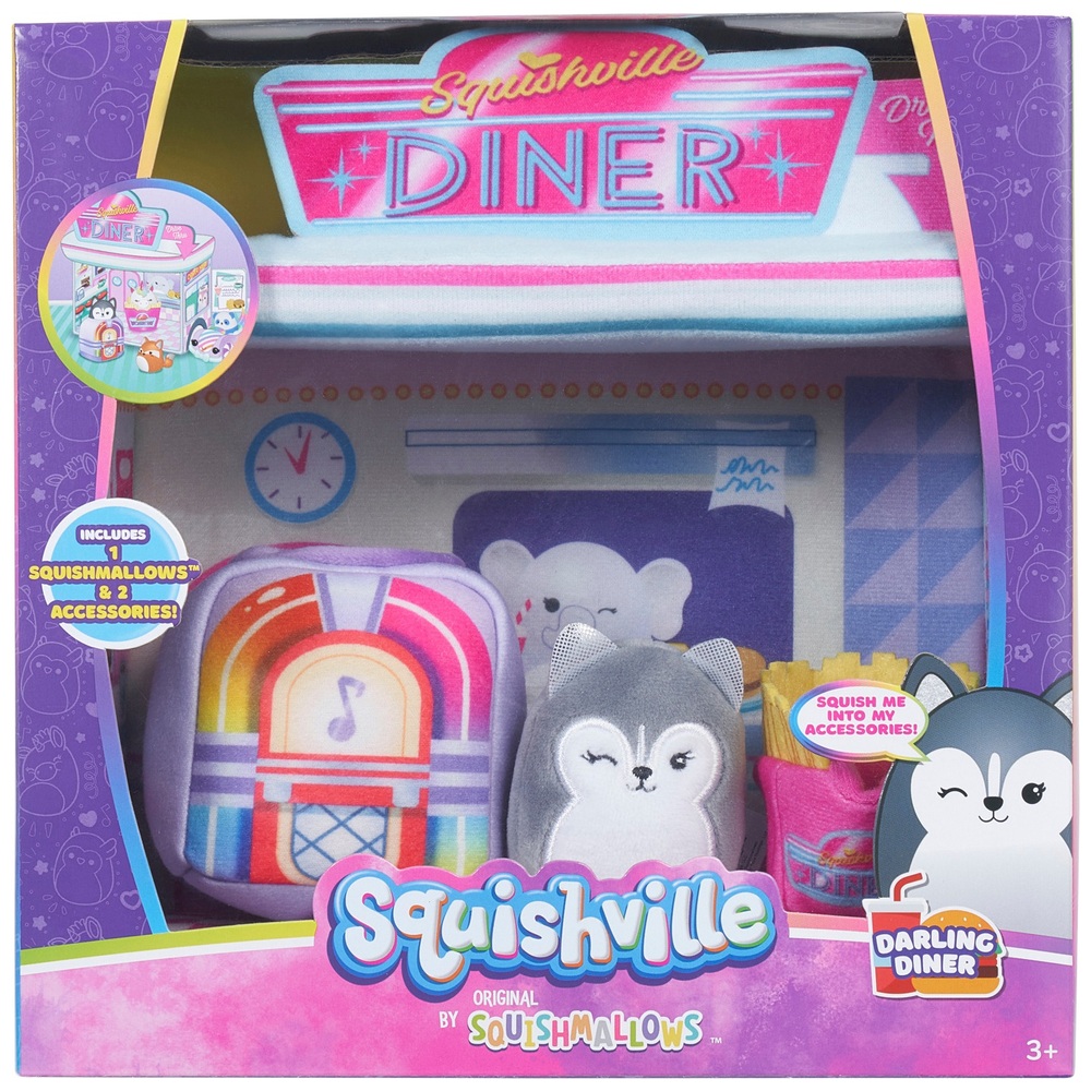 Squishville 5cm Squishmallows Spielszene - Darling Diner