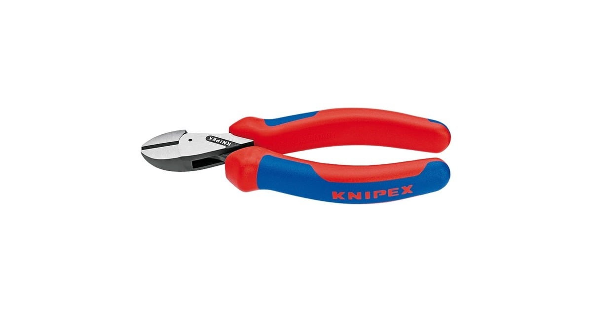KNIPEXX-Cut Compacte zijsnijtang 73 02 160 kniptang  (Snijkant met facet, Doorstoken scharnier)