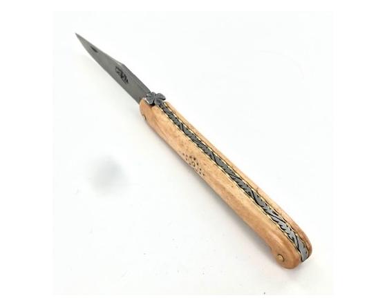 Laguiole 12 cm Pagès 1890 - Couteau de la Chance - os de boeuf teinté Couteaux de Poche par Forge de Laguiole