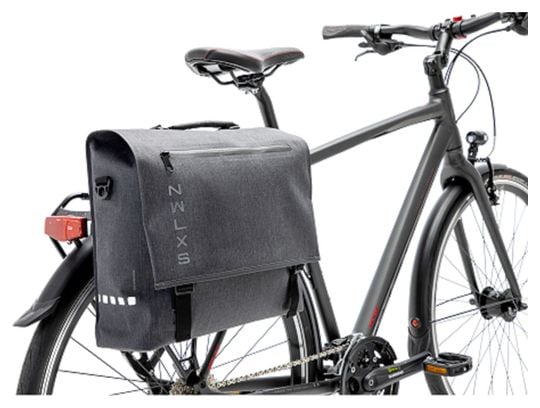 NEW LOOXS Sac à vélo Varo Messenger 15 Litres 39 X 30 X 13 Cm - Gris