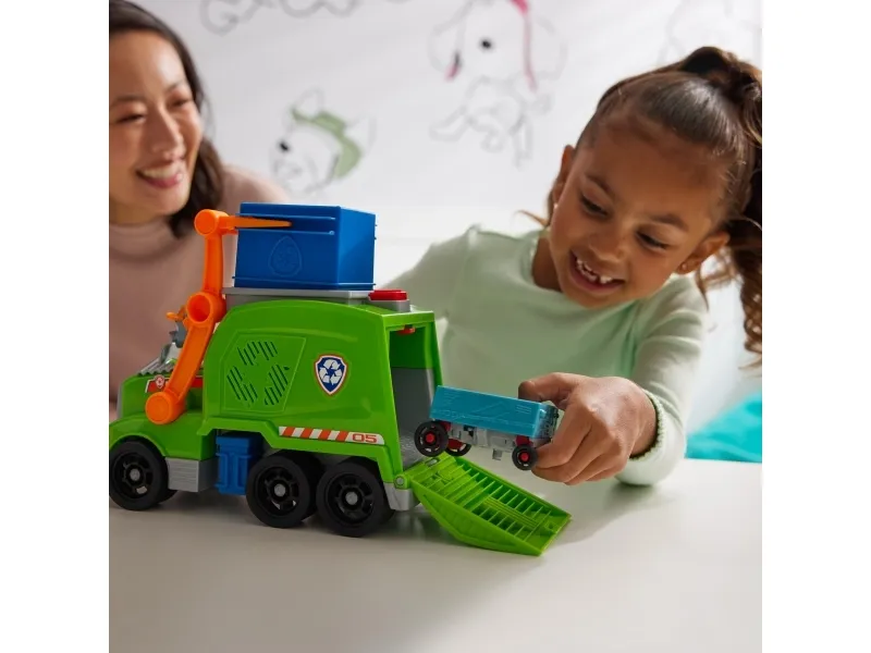 Paw Patrol Rocky Crush N' Roll Recycling Truck