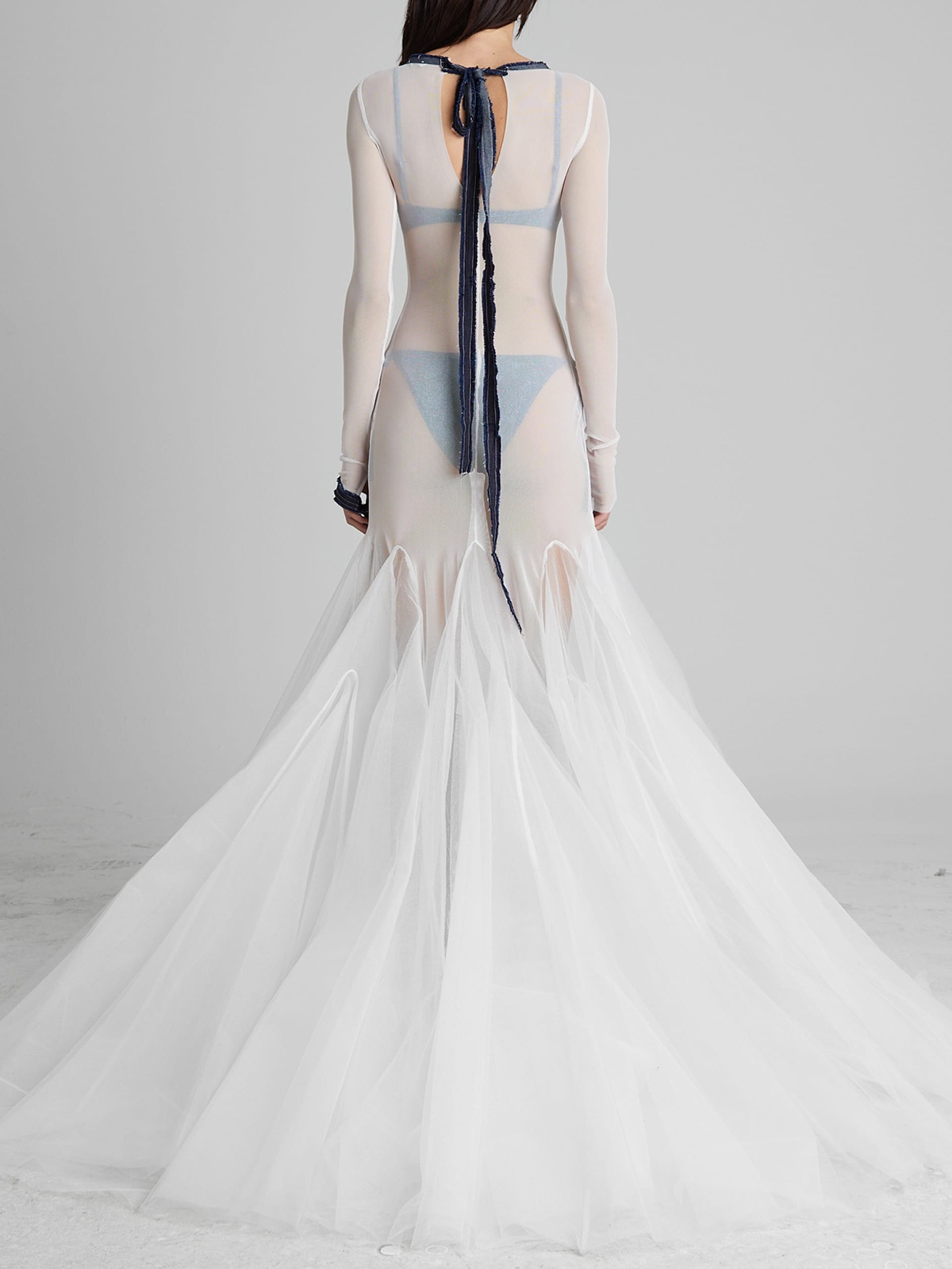 Vestido de tule