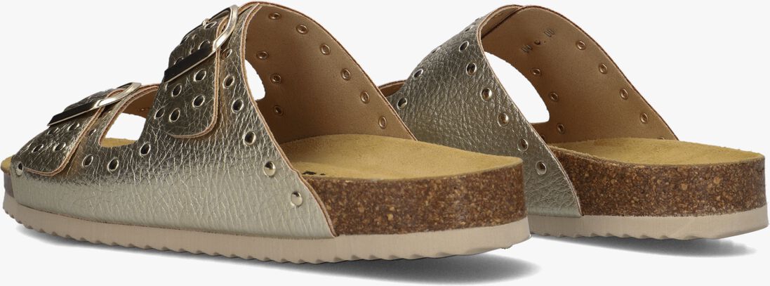 RED-RAG gouden red-rag slippers 78010
