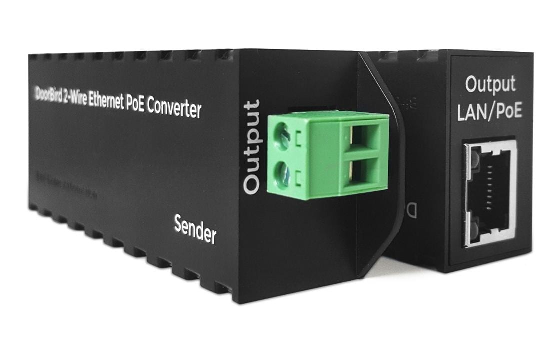 A1071 2-Draht-LAN/PoE-Konverter<br>2-Draht-LAN/PoE-Konverter
