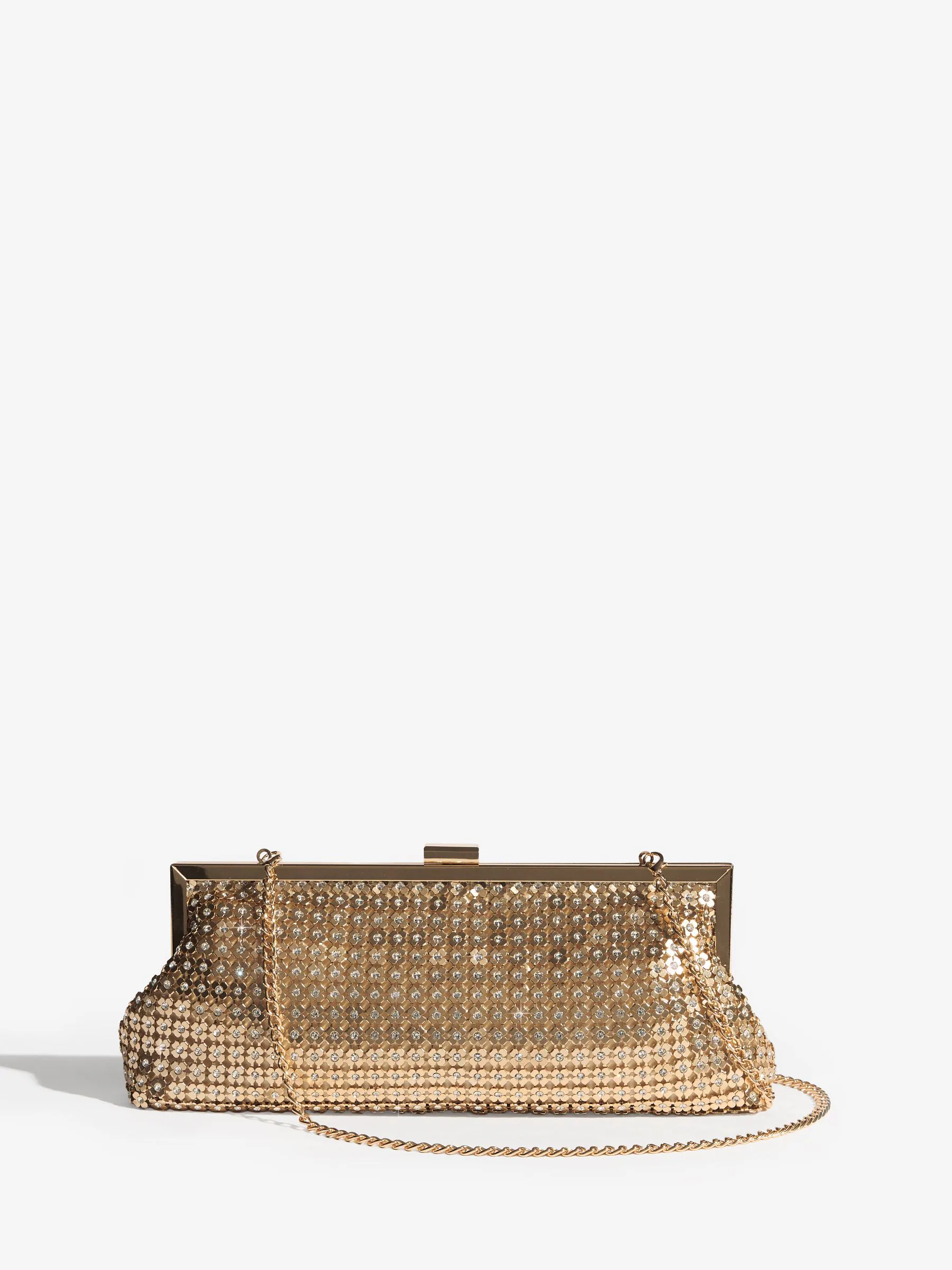 Goud - Friends Like These Chain Mail Clutch