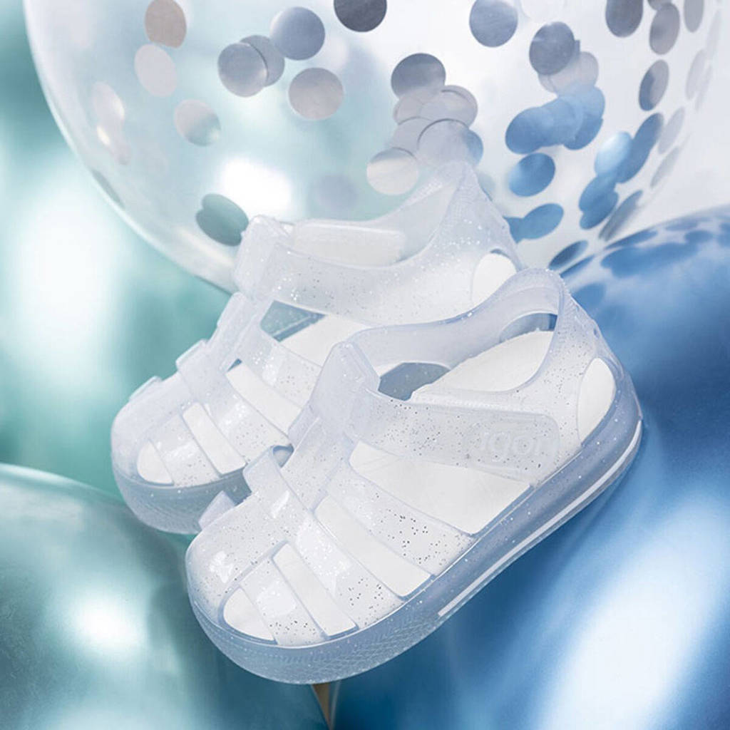 Igor glitter waterschoenen transparant