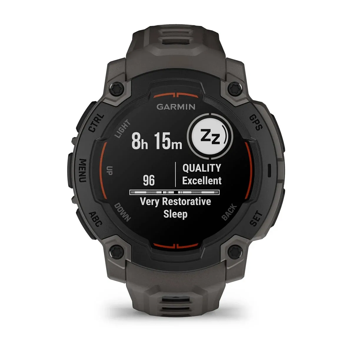 Garmin Instinct E, 45 Mm Black Bezel With Charcoal Band
