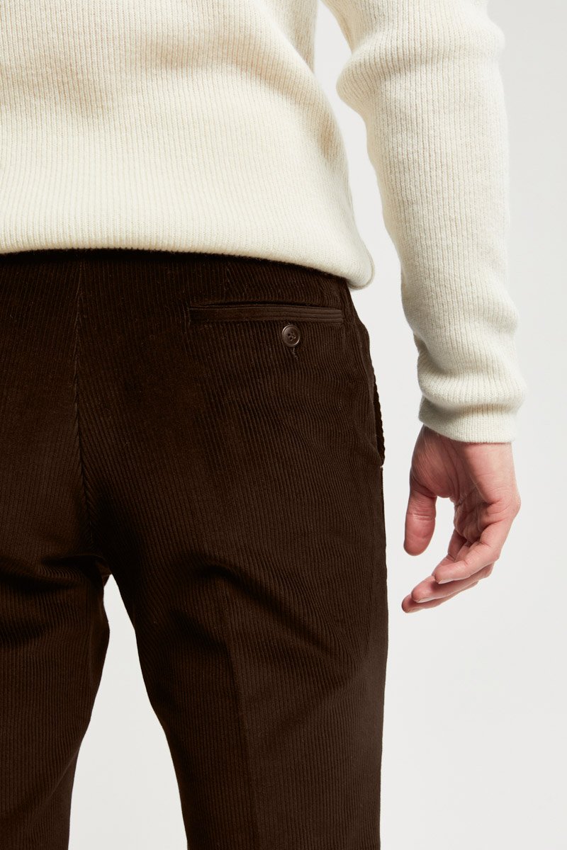 Pantalon de costume - velours