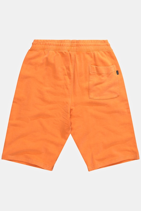 Jogg-Bermuda, Sweat, Vintage Look, Elastikbund