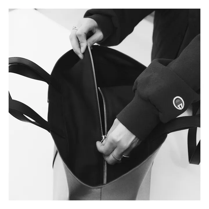 Cahu Cabas Zippé Le Pratique Medium | Marron