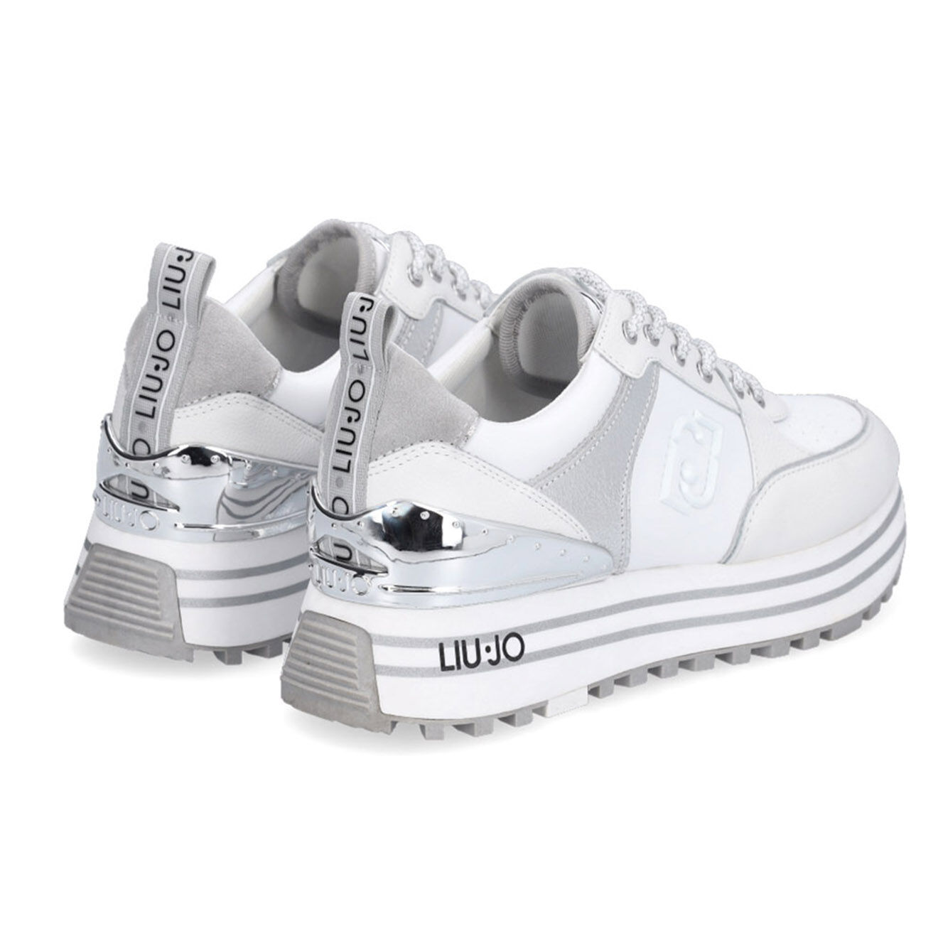 Liu-Jo Sneakers en Cuir Annabelle blanches