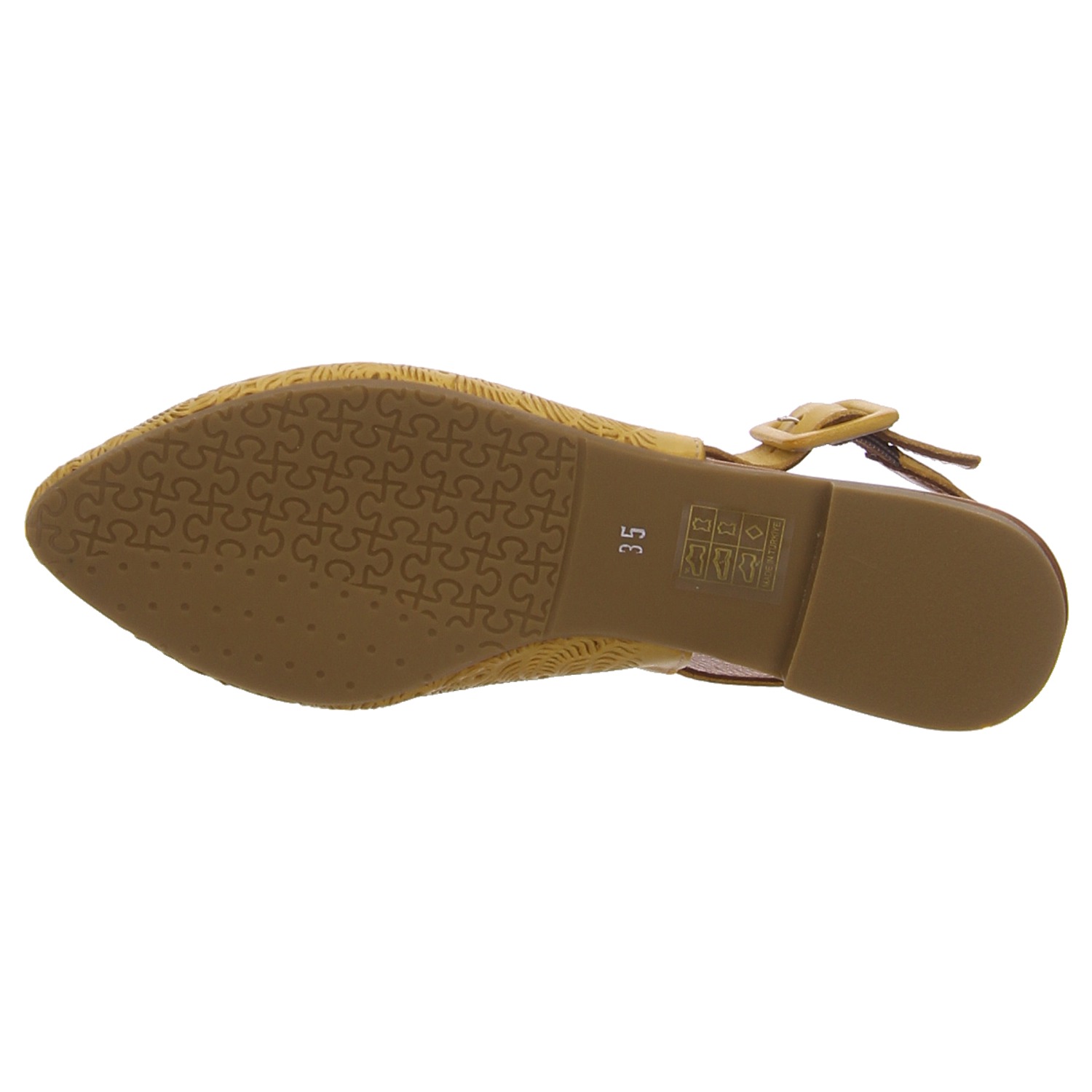 elbandi Slingpumps gelb gelb/orange
